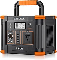 GRECELL- Central eléctrica portátil 300 W, generador solar 288 Wh GRECELL- Central eléctrica portátil 300 W, generador solar 288 Wh