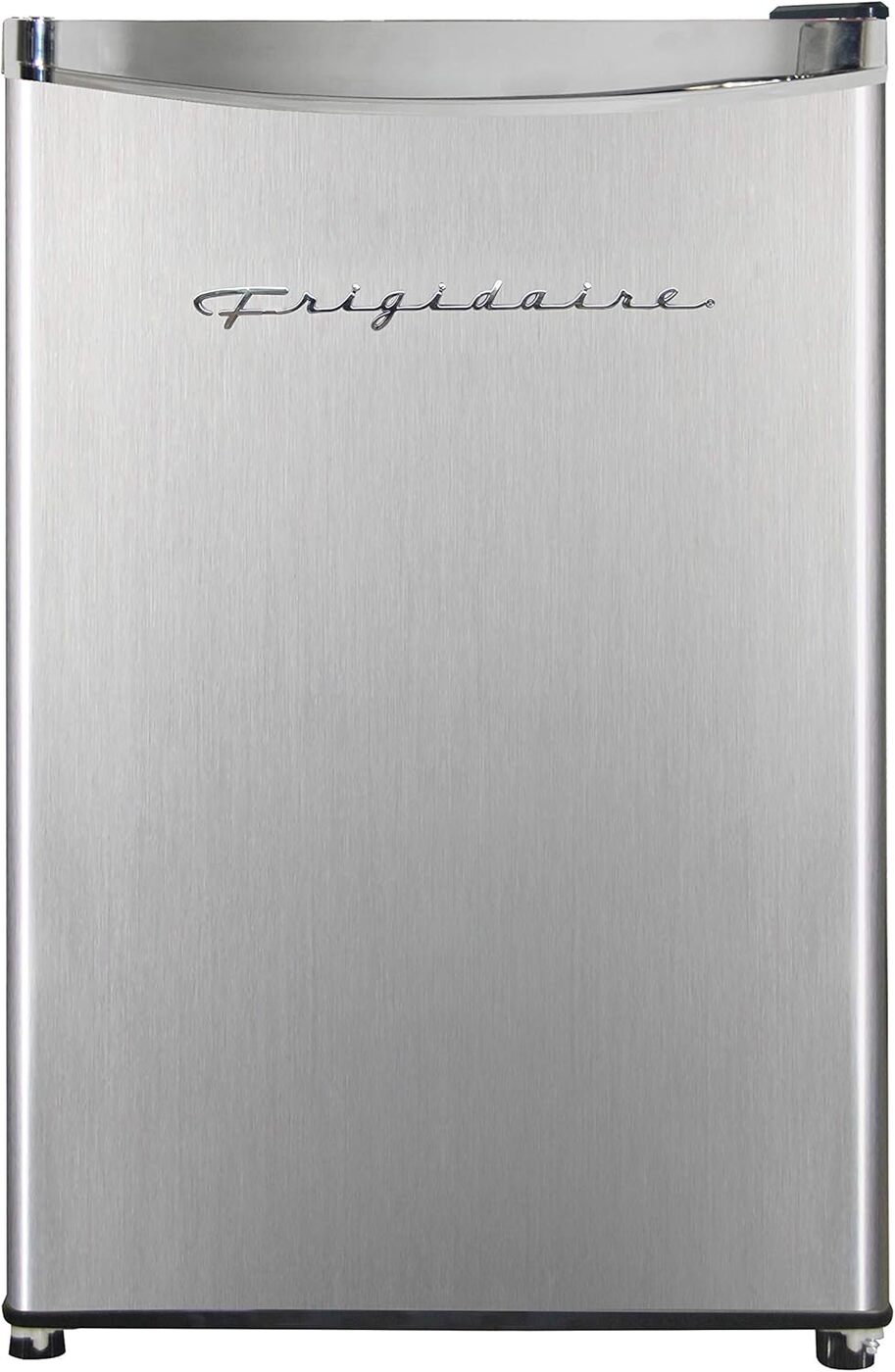 Frigidaire Mini nevera de acero inoxidable y 3.2 pies cúbicos Frigidaire Mini nevera de acero inoxidable y 3.2 pies cúbicos