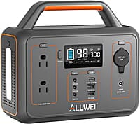 ALLWEI - Generador de energía portátil, 300 W/pico 600 W ALLWEI - Generador de energía portátil, 300 W/pico 600 W