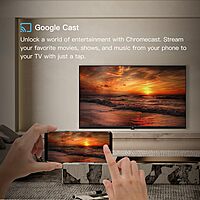 FPD Smart TV de 50 pulgadas, 4K LED Google TV con Google Play FPD Smart TV de 50 pulgadas, 4K LED Google TV con Google Play