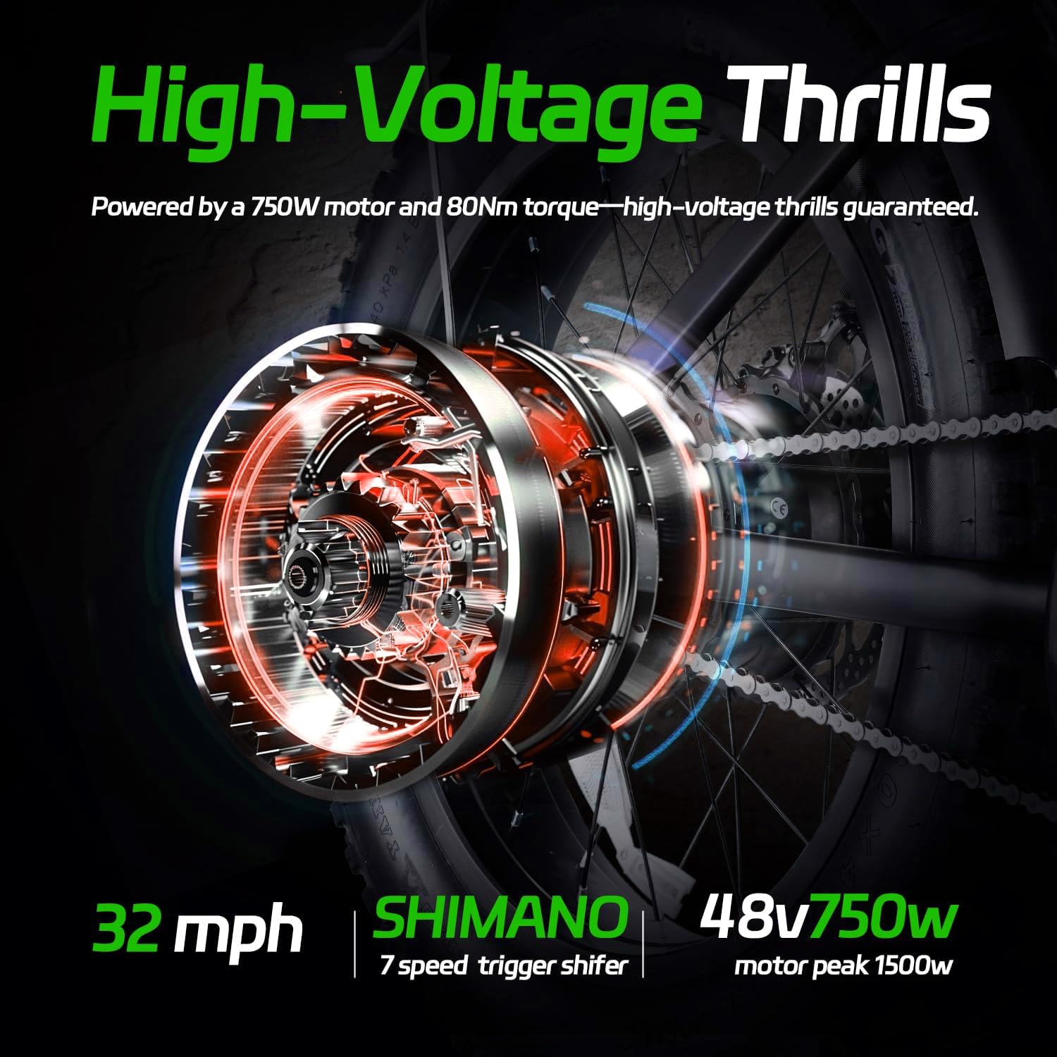 Bicicleta eléctrica para adultos, motor sin escobillas de 1500 W Bicicleta eléctrica para adultos, motor sin escobillas de 1500 W