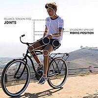 Sixthreezero Bisicleta híbrida para hombre, con portaequipajes trasero Sixthreezero Bisicleta híbrida para hombre, con portaequipajes trasero