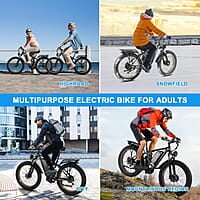 PHILODO Bicicleta eléctrica para adultos, bicicleta eléctrica de 26 pulgadas, bicicleta eléctrica de montaña de 1000 W, 48 V/17.5 Ah, batería extraíble, 31 MPH, bicicletas eléctricas de 21 velocidades PHILODO Bicicleta eléctrica para adultos, bicicleta eléctrica de 26 pulgadas, bicicleta eléctrica de montaña de 1000 W, 48 V/17.5 Ah, batería extraíble, 31 MPH, bicicletas eléctricas de 21 velocidades